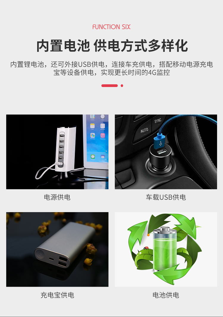 WIFI/4G无线迷你电池摄像机低功耗涂鸦监控高清WJ13 迷你电池摄像机 第5张