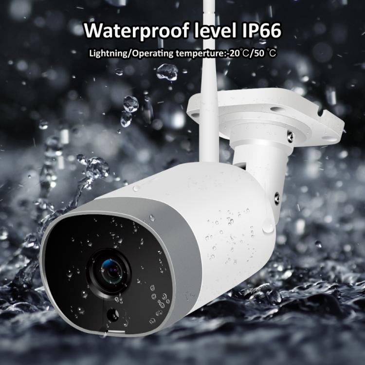 tuya室外WIFI防水枪机摄像头1080P涂鸦高清监控摄像机IPCamera 室外防水摄像机 第2张