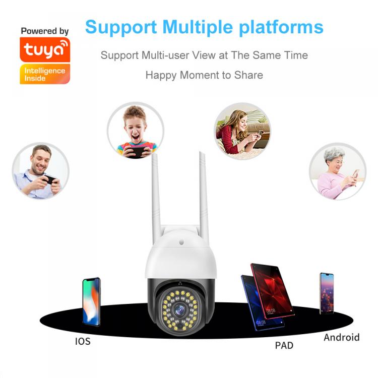 tuya太阳能监控WIFI欧洲美国东南亚4G无线通信出口跨境摄像头厂家直销可定制涂鸦户外防水球形摄像机 品牌动态 第1张